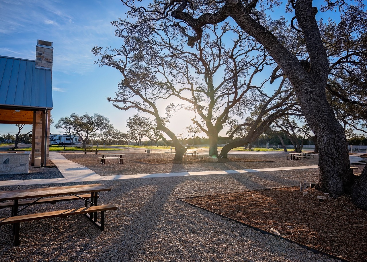Horseshoe Ridge amenity center and Hill Country property