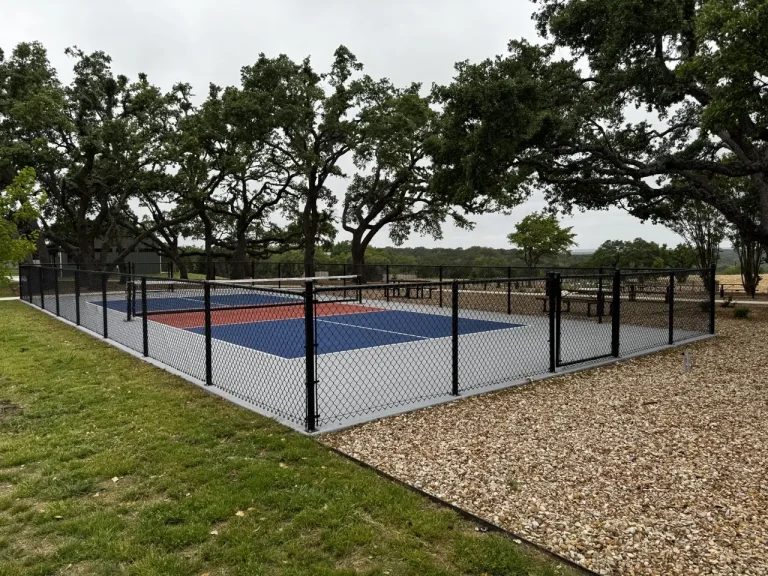 Horseshoe Ridge RV Resort pickleball court