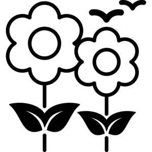 spring icon  flowers