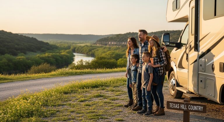 Texas Hill Country RV scenic