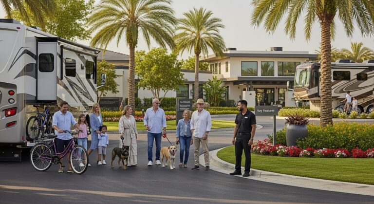 luxury RV resort advantages