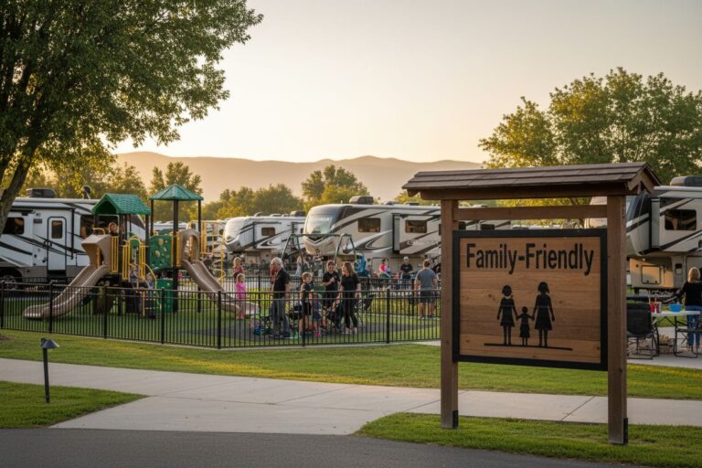 family-friendly RV resort image