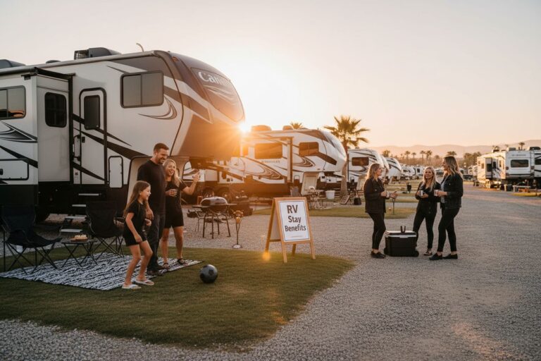 monthly rv stay benefits