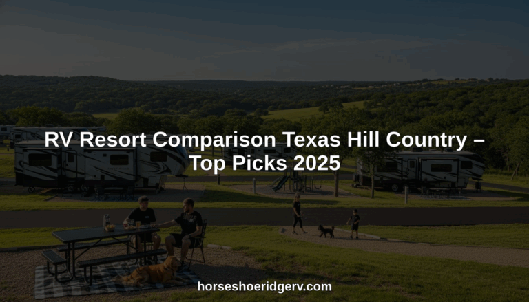 rv resort comparison texas hill country hero header image